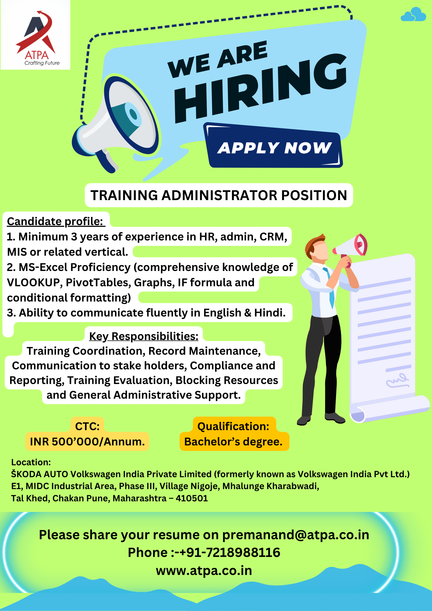 Training Administrator